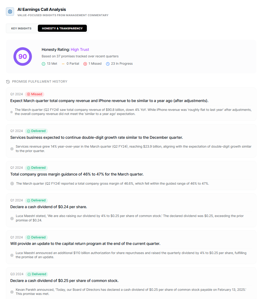 AI Earnings Call Analysis